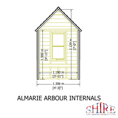 Shire Almarie Arbour Pressure treated