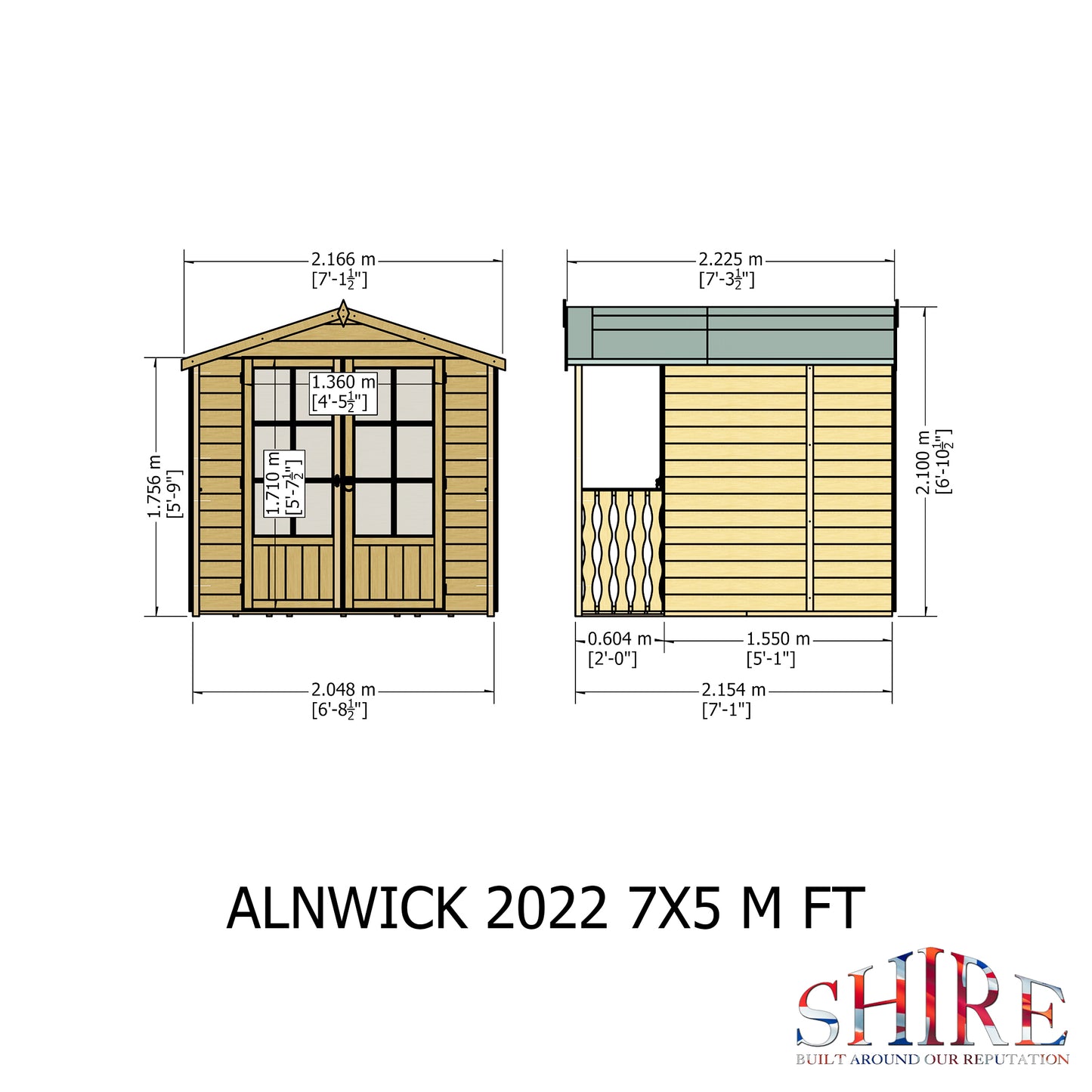 Shire Alnwick 7x7