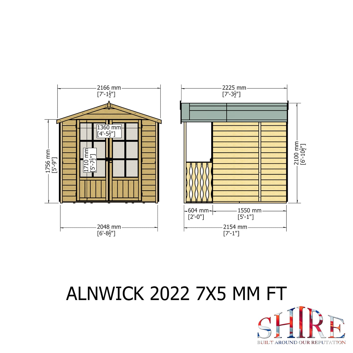 Shire Alnwick 7x7