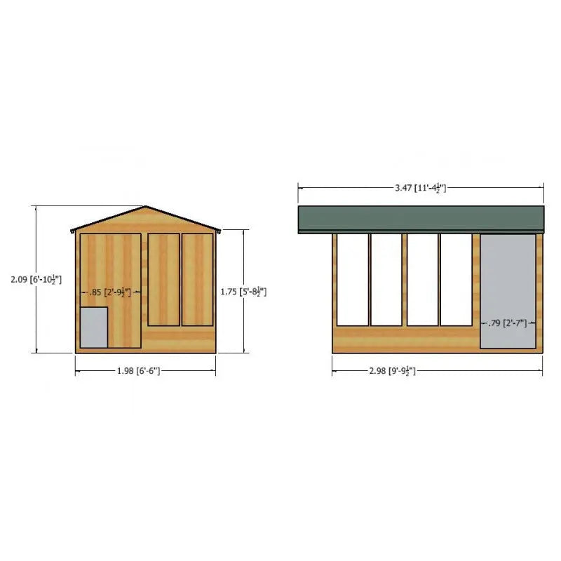 Shire (9'9") 2970mm Shiplap