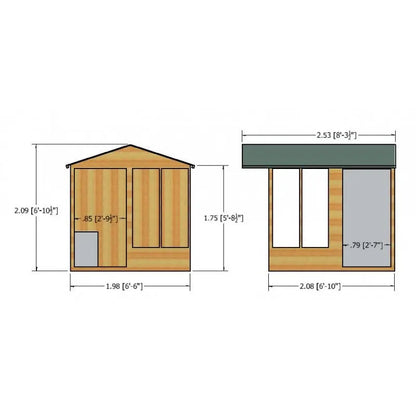 Shire (6'6") 1980mm Shiplap