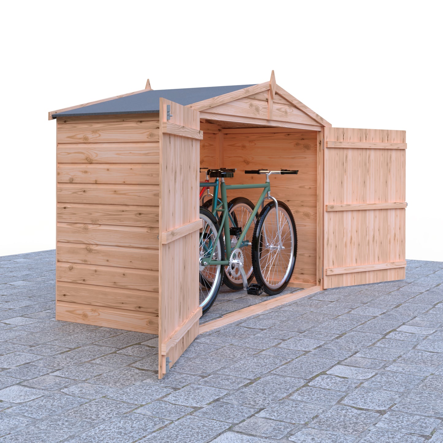 Shire Apex Bike Store Shiplap no floor 6x3