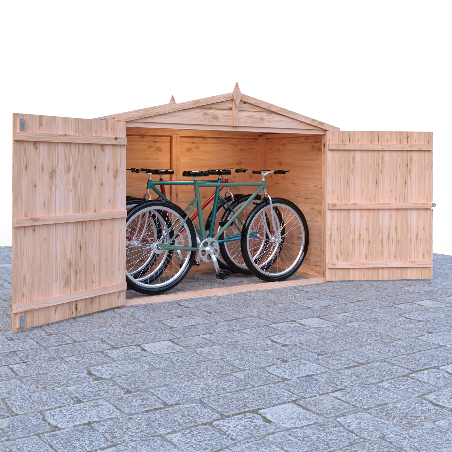 Shire Apex Bike Store Shiplap no floor 6x3