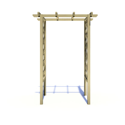 Shire Arch Trellis Pergola 4x3