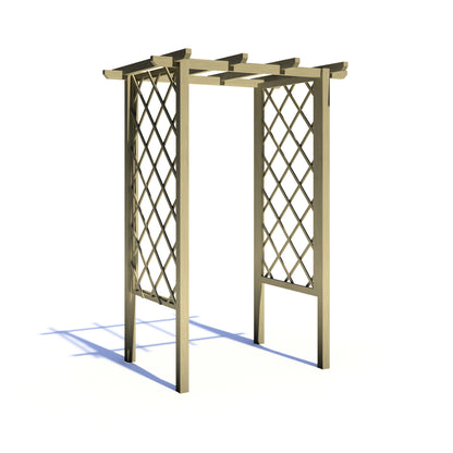 Shire Arch Trellis Pergola 4x3