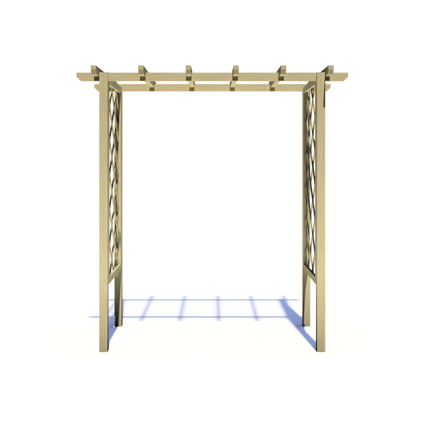 Shire Arch Trellis Pergola 6x3