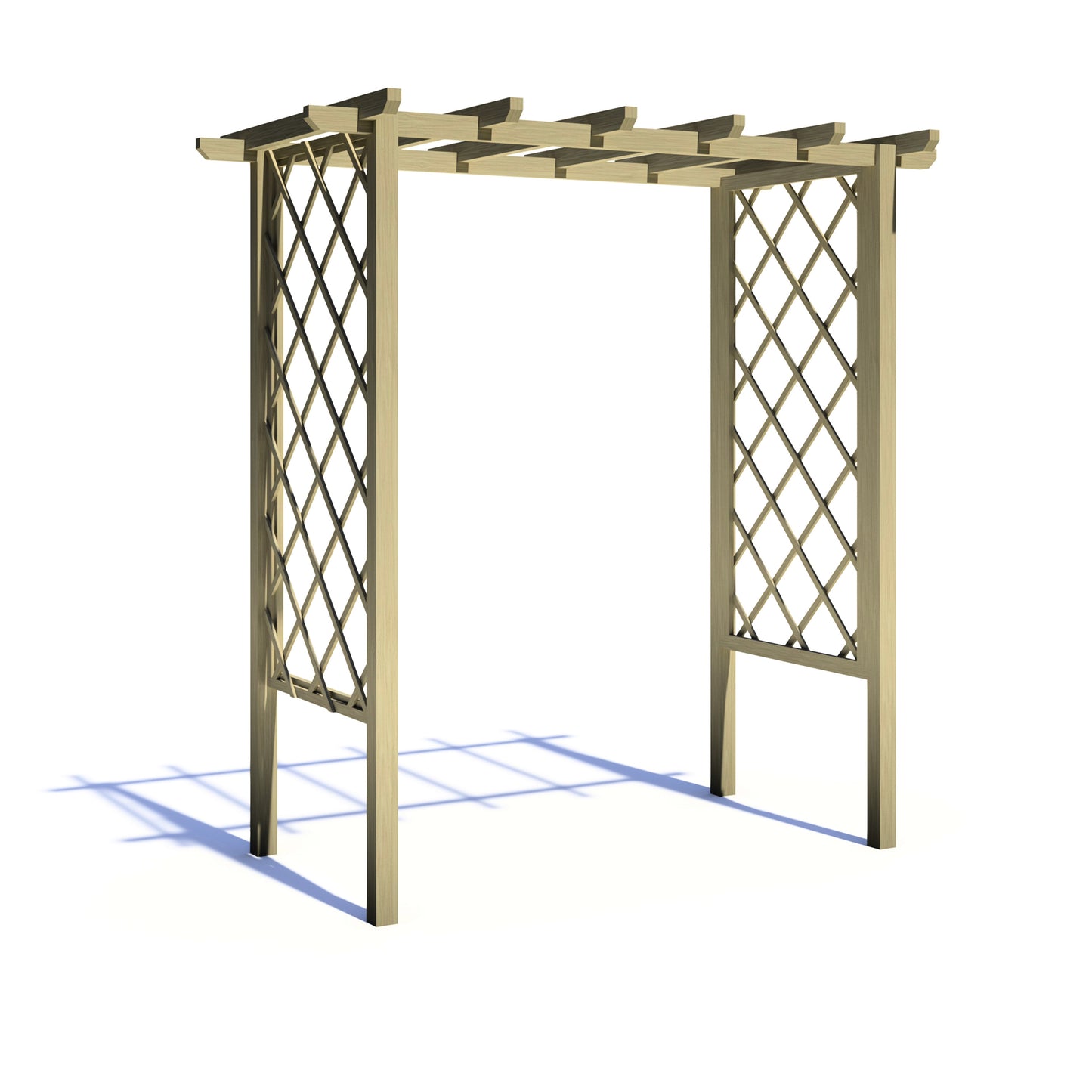 Shire Arch Trellis Pergola 6x3