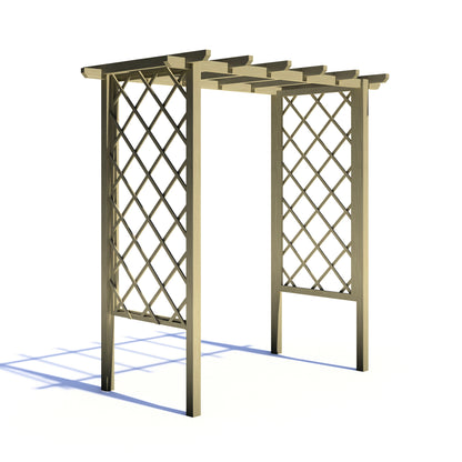 Shire Arch Trellis Pergola 6x3