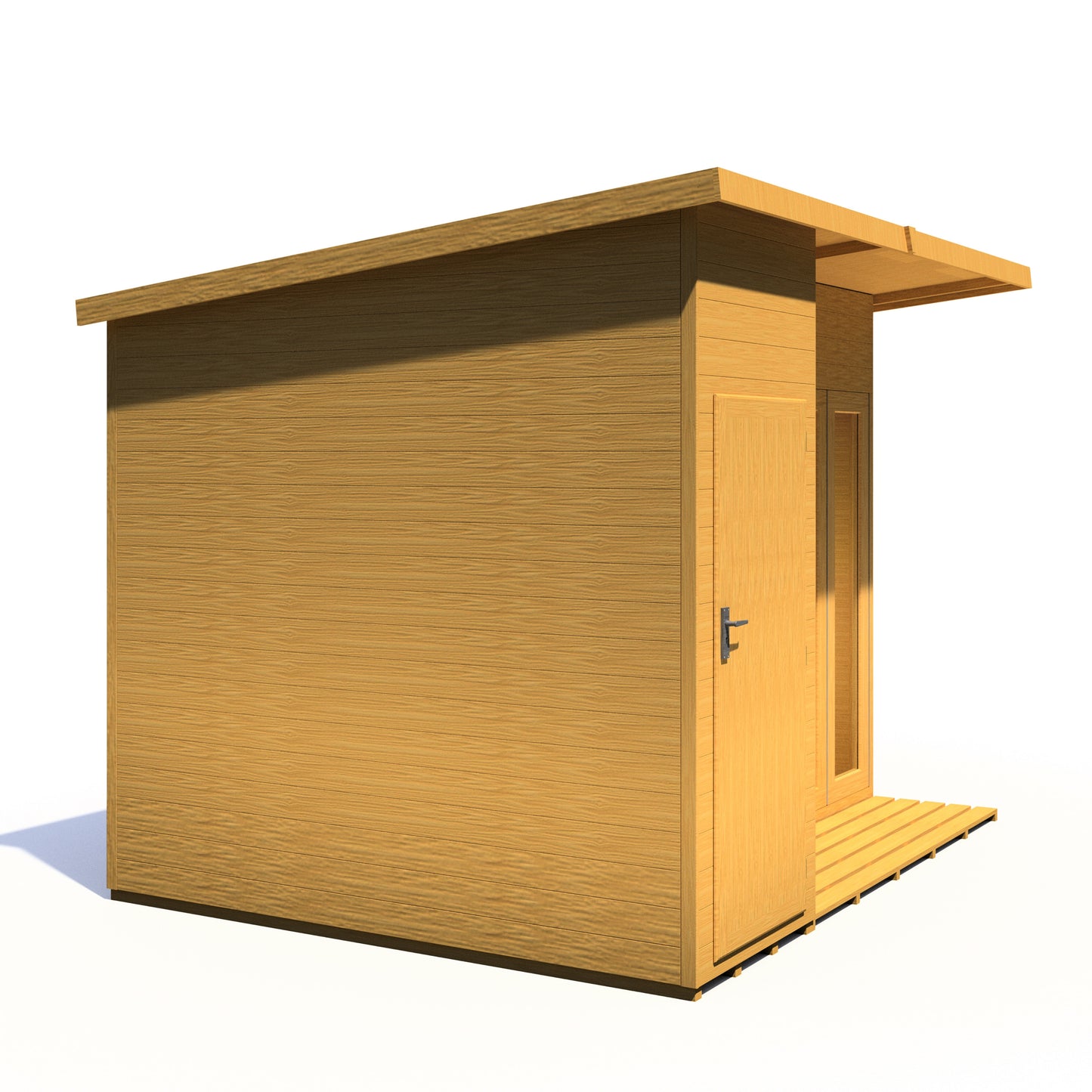 Shire Aster 10x8 Shiplap Left Hand Storage