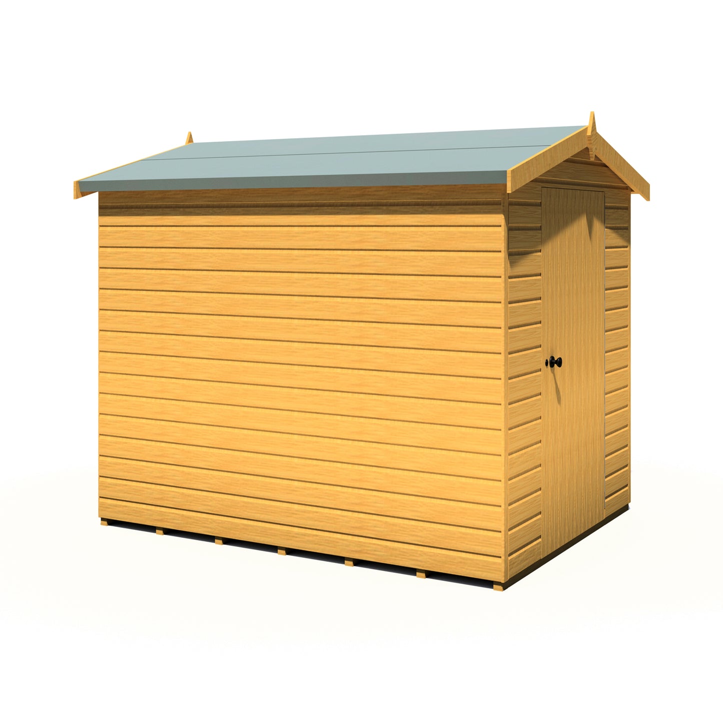 Shire Atlas 8x6 Single Door Shiplap