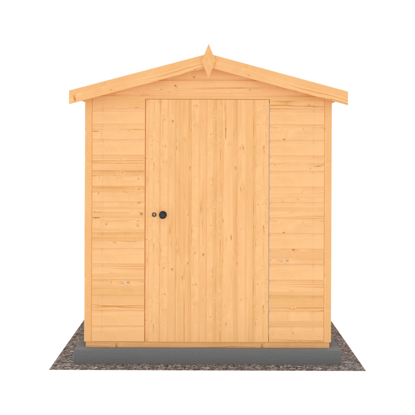 Shire Atlas 8x6 Single Door Shiplap