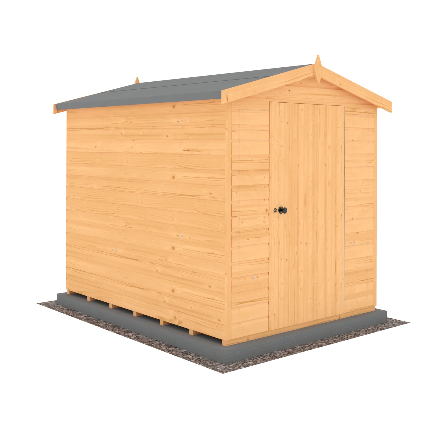 Shire Atlas 8x6 Single Door Loglap