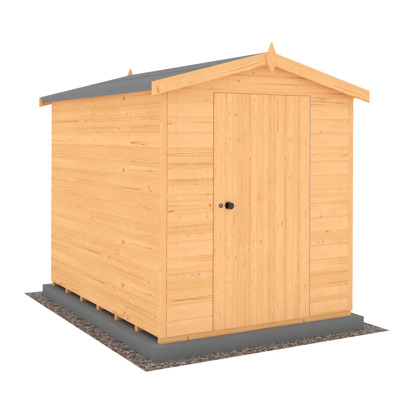 Shire Atlas 8x6 Single Door Loglap