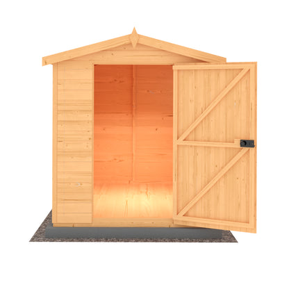 Shire Atlas 8x6 Single Door Shiplap