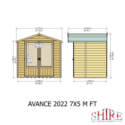 Shire Avance	7 x 5