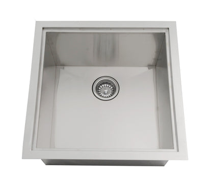 Sunstone Single Basin Sink with Cover