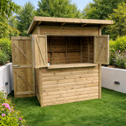 Churnet Valley The Castleton Garden Bar 6X4