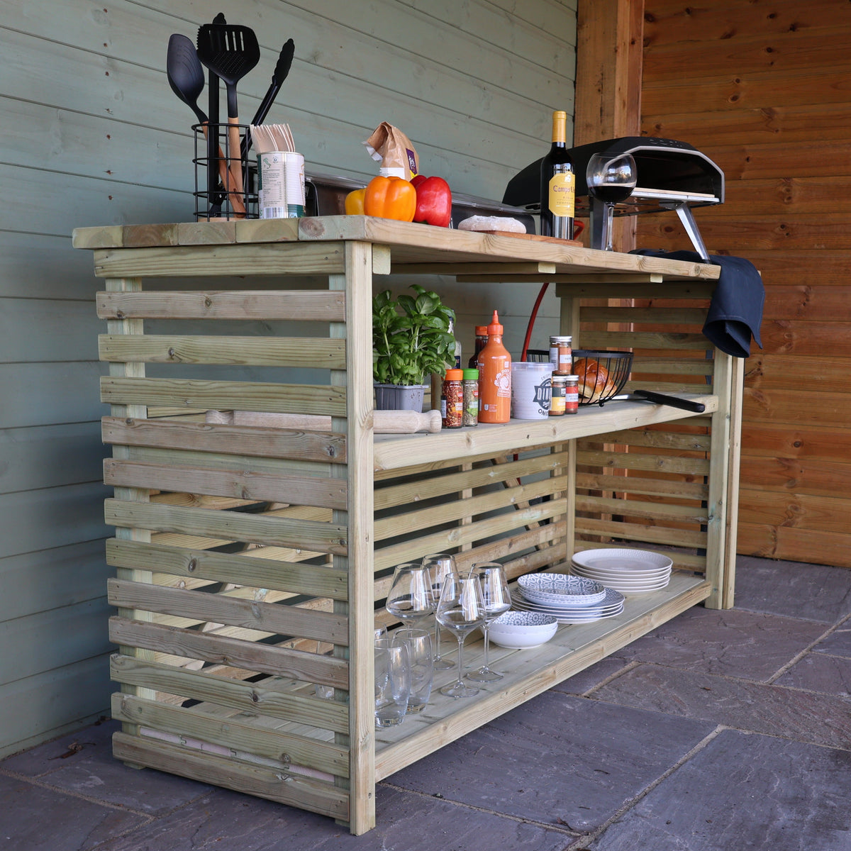 Churnet Valley Bbq & Pizza Creation Station - Xl Heavy Duty