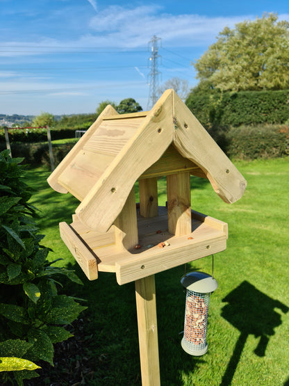 Churnet Valley Bird Table With House