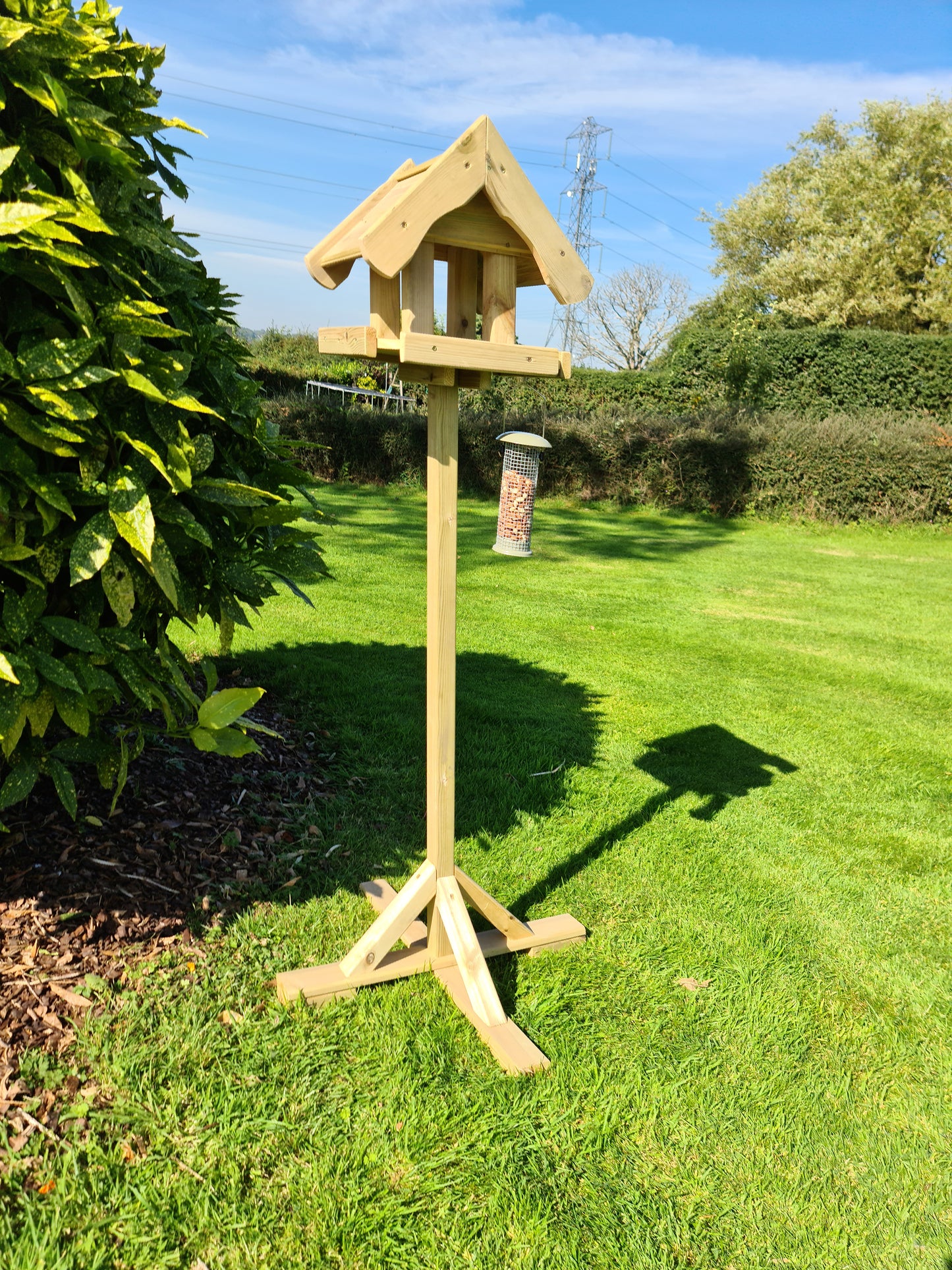 Churnet Valley Bird Table With House