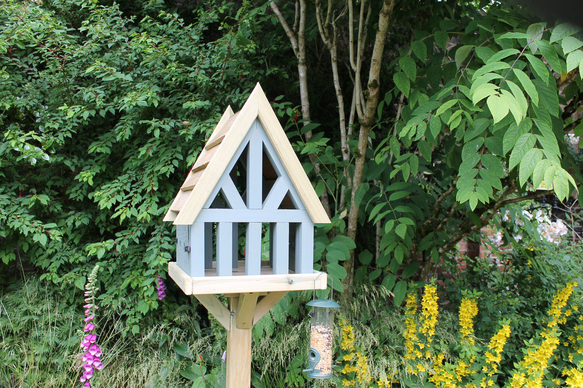 Churnet Valley Bird Table - Pigeon Proof