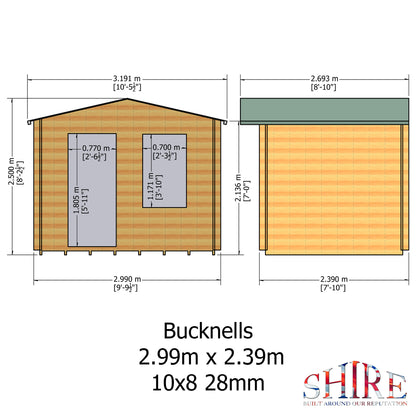 Shire Bucknells  10x8