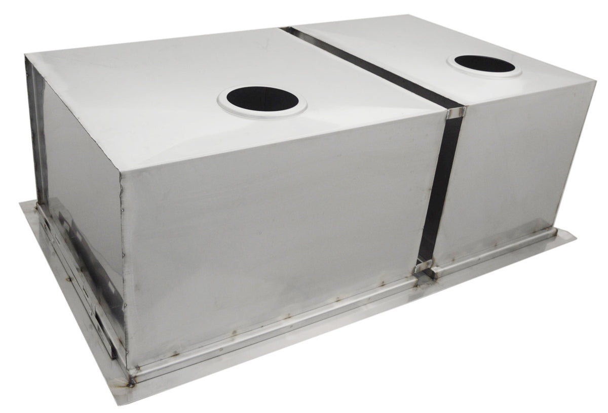 Sunstone Double Basin Sink with Covers