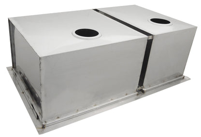 Sunstone Double Basin Sink with Covers