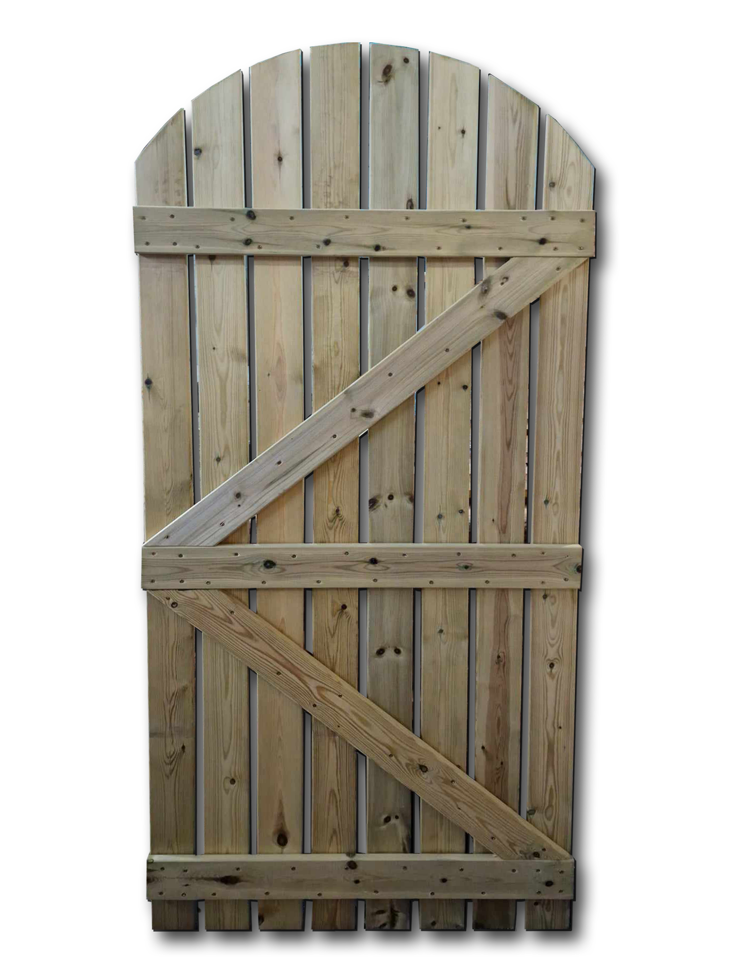 Churnet Valley Slatted Gate 2M High X 90cm Wide