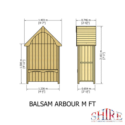 Shire Balsam Pressure treated