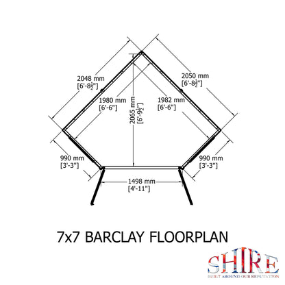 Shire Barclay	7 x 7