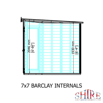 Shire Barclay	7 x 7