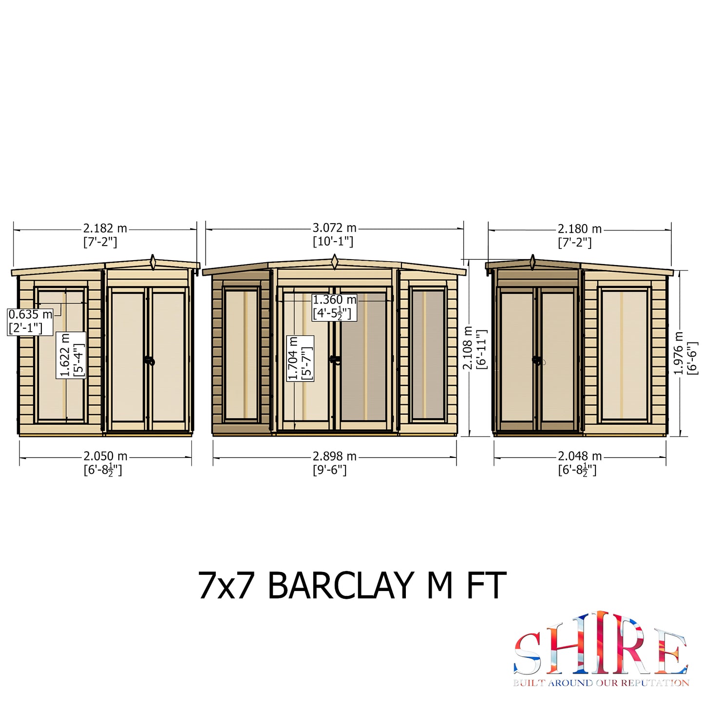 Shire Barclay	7 x 7