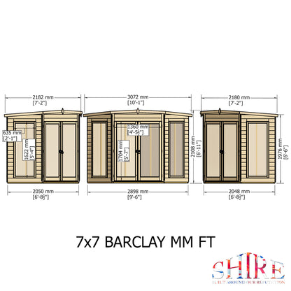 Shire Barclay	7 x 7