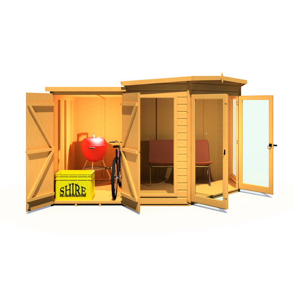 Shire Barclay With Side Shed 7x11