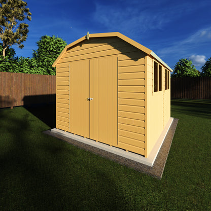 Shire Barn 10x8 Double Door Loglap