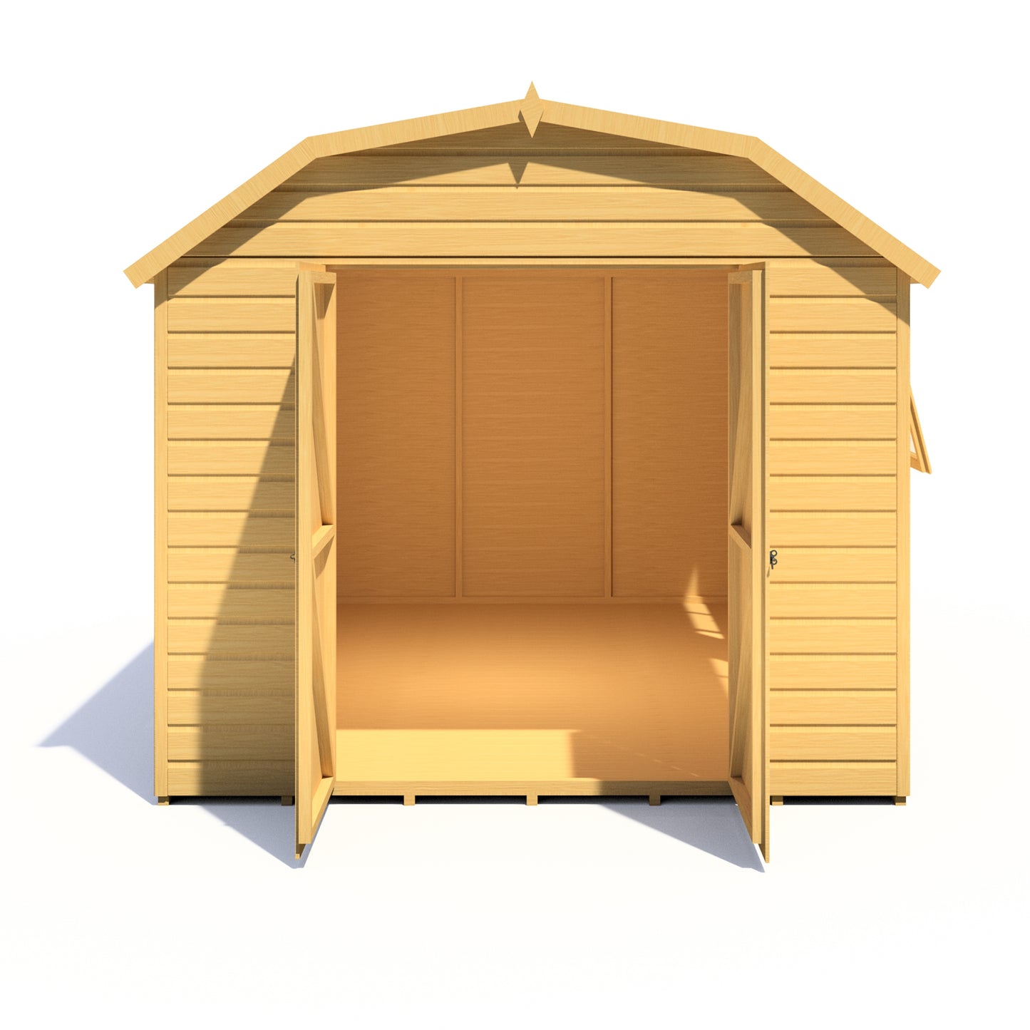 Shire Barn 12x8 Double Door Loglap