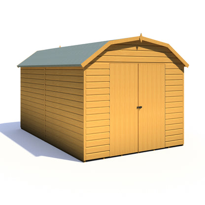 Shire Barn 12x8 Double Door Loglap