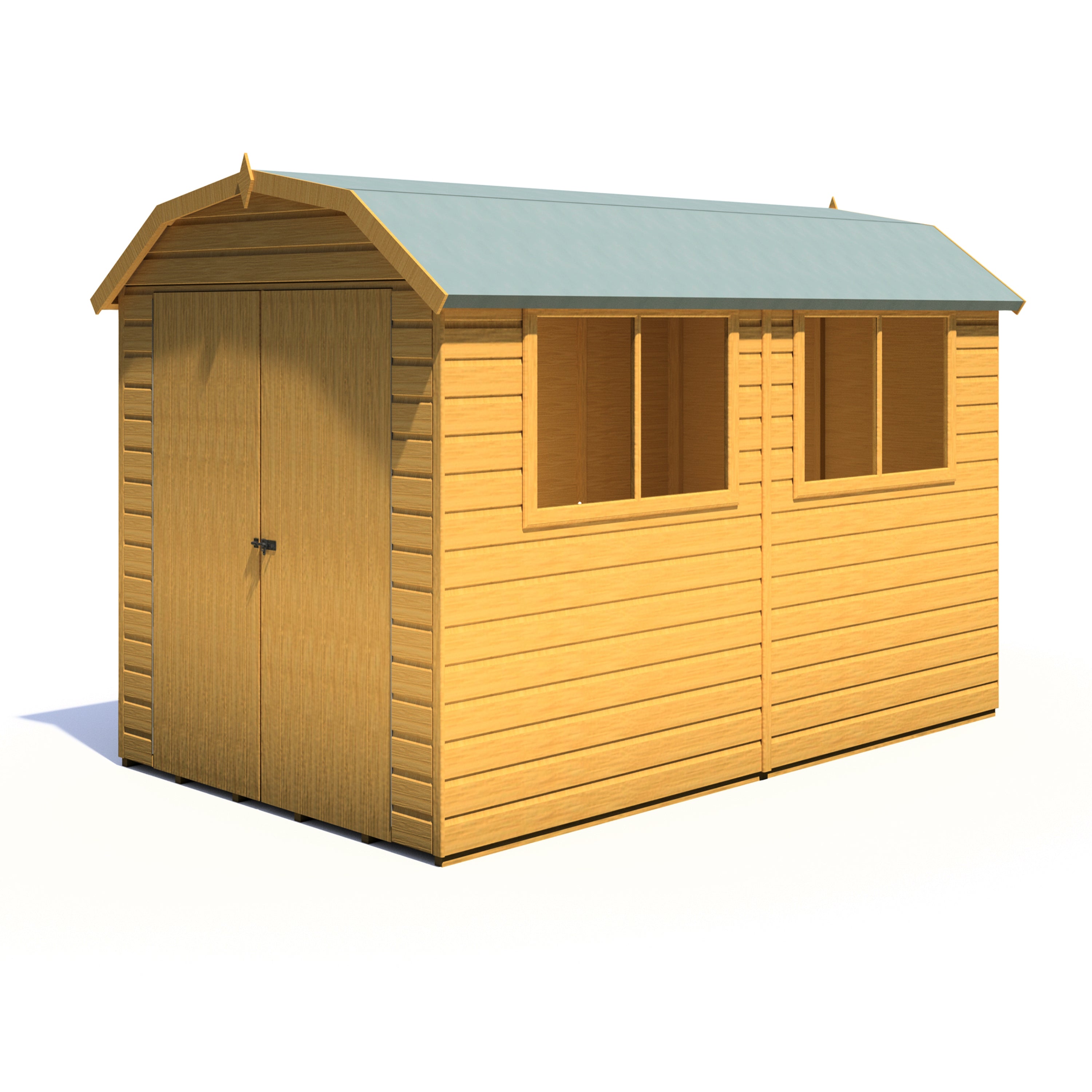 Barnlf Shire Barn 10x6 Double Door Shiplap – Heavenly Garden Store
