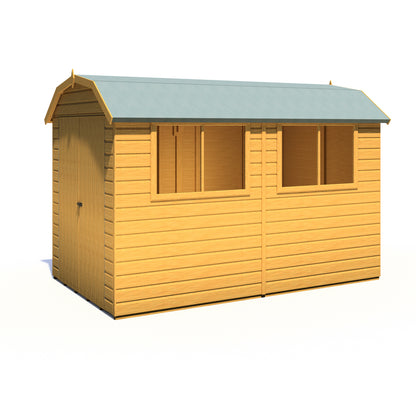 Shire Barn 10x6 Double Door Loglap