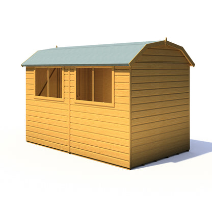 Shire Barn 10x6 Double Door Loglap