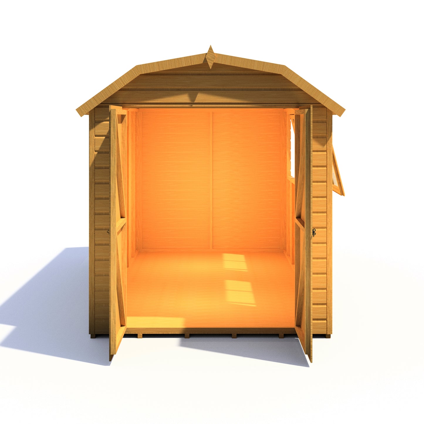 Shire Barn 10x6 Double Door Loglap