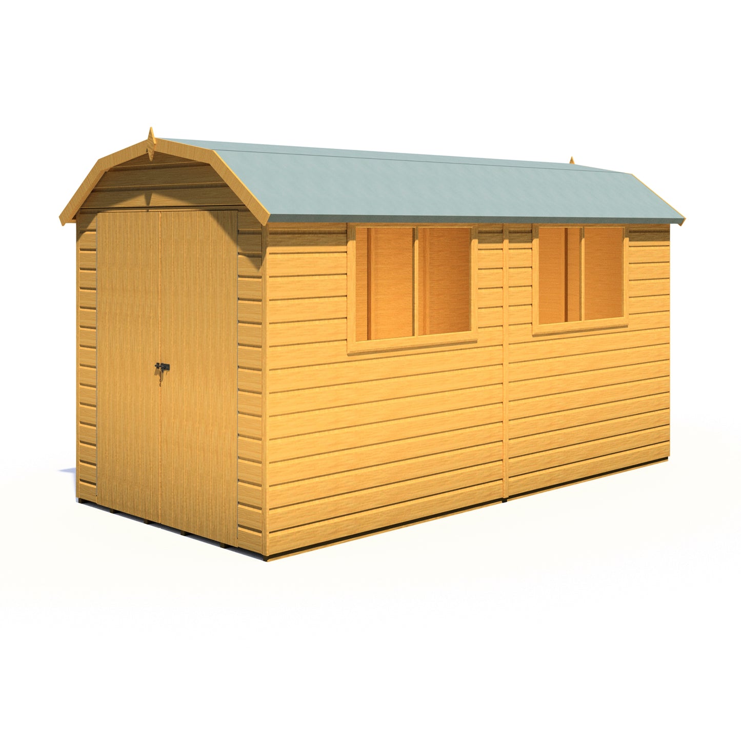 Shire Barn 12x6 Double Door Loglap