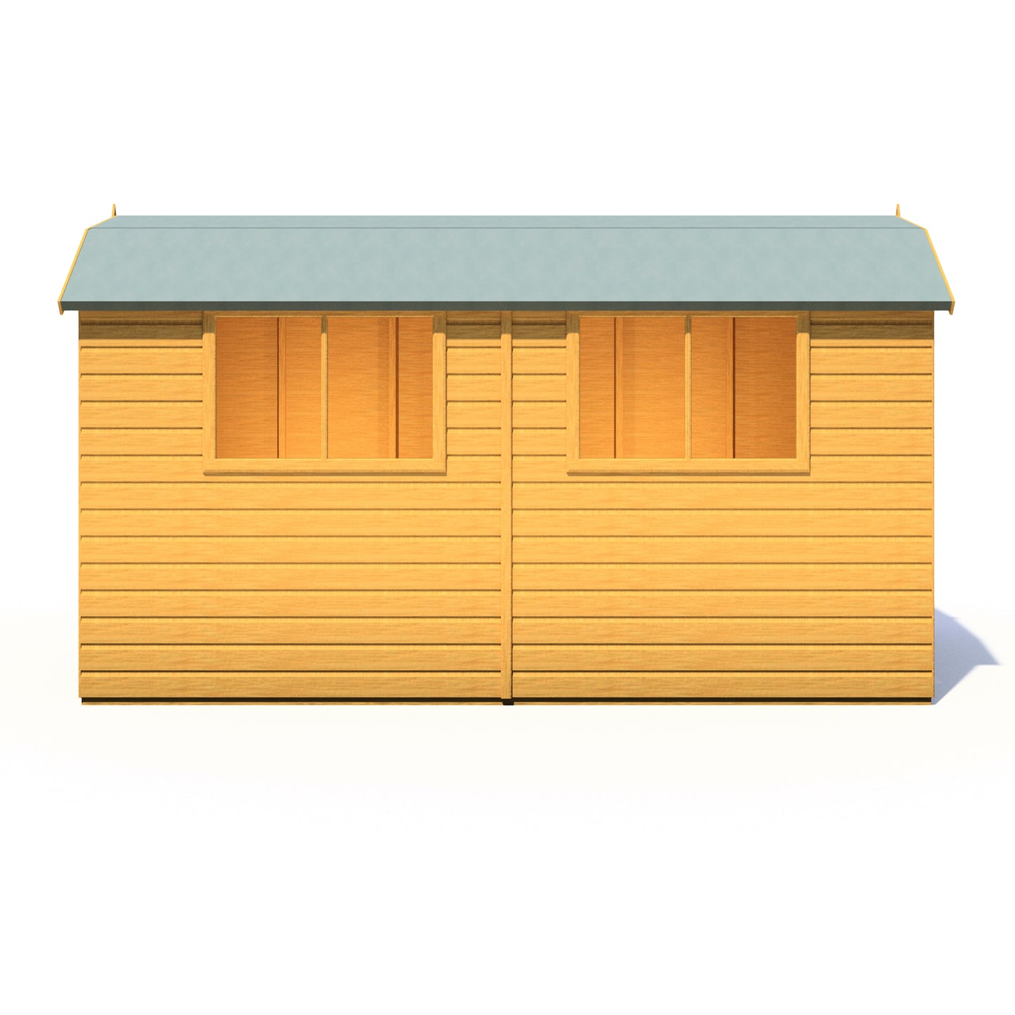 Shire Barn 12x6 Double Door Loglap