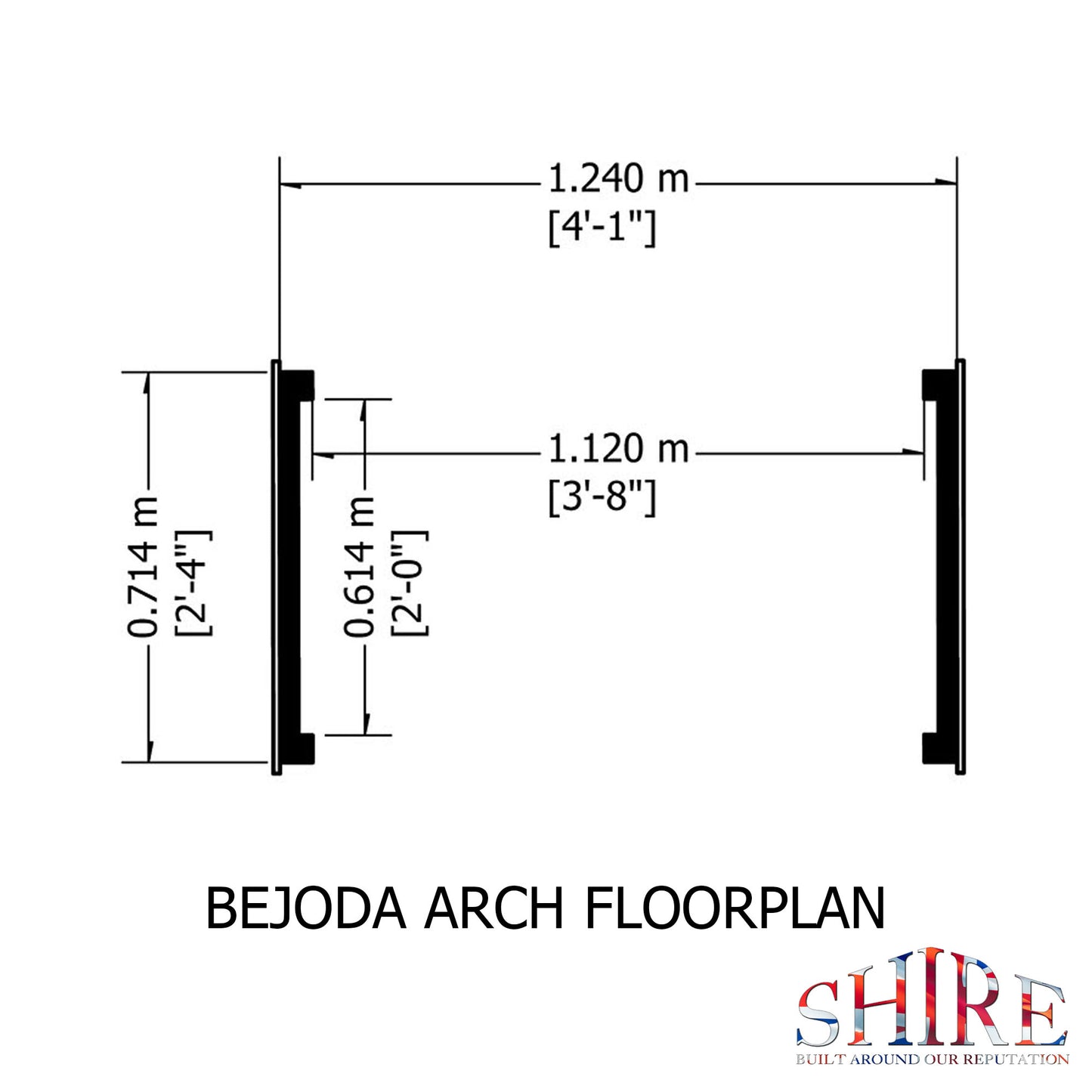 Shire Bejoda Arch 4x2