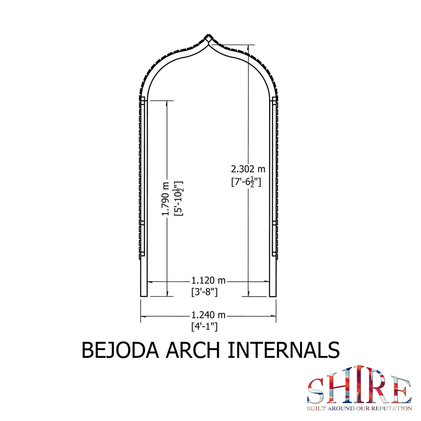 Shire Bejoda Arch 4x2