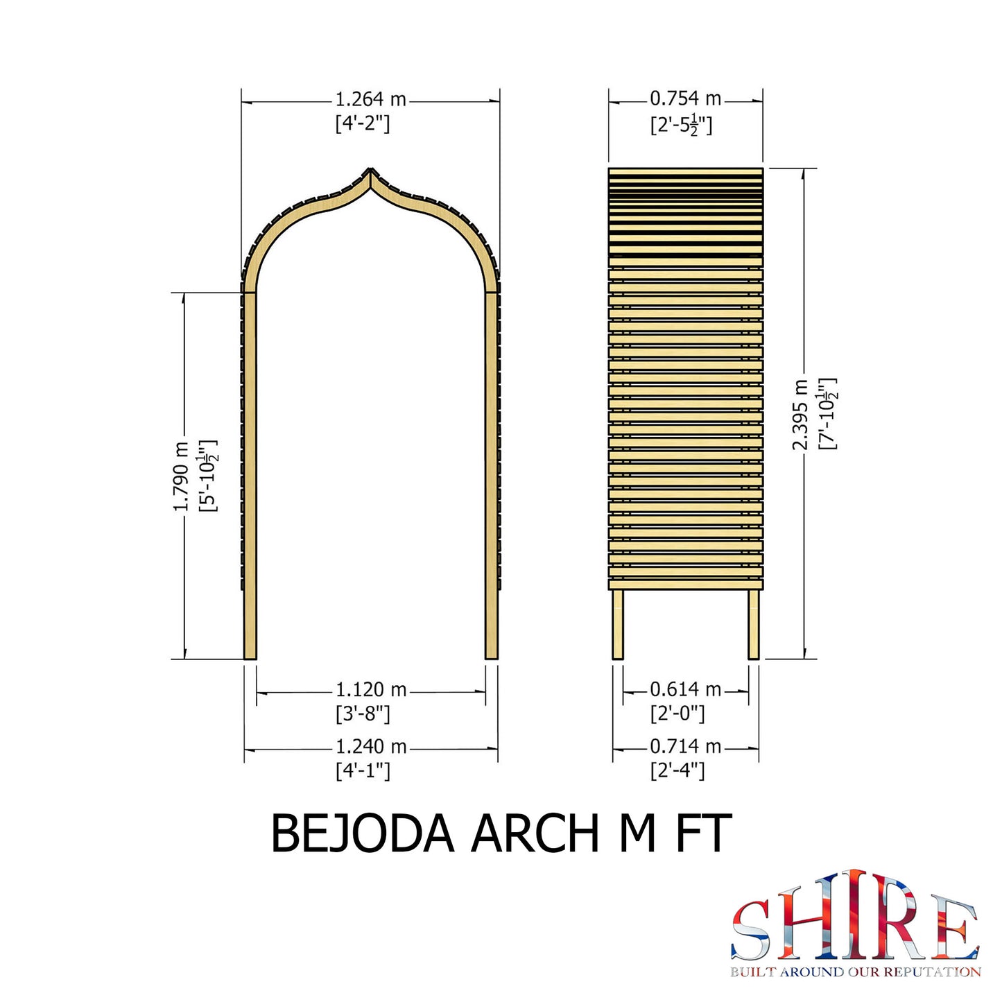 Shire Bejoda Arch 4x2