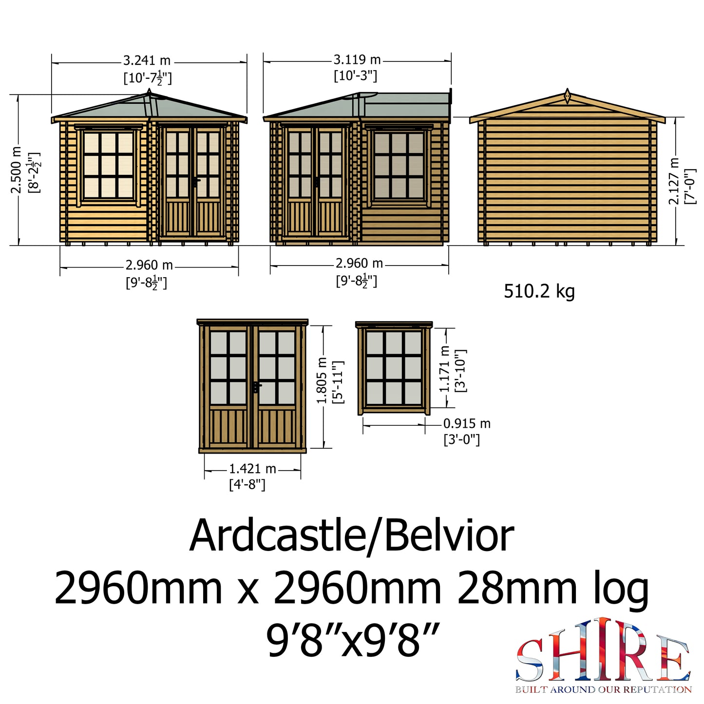 Shire Ardcastle 10x10