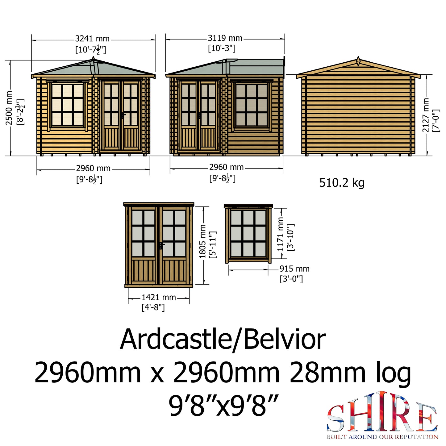 Shire Ardcastle 10x10