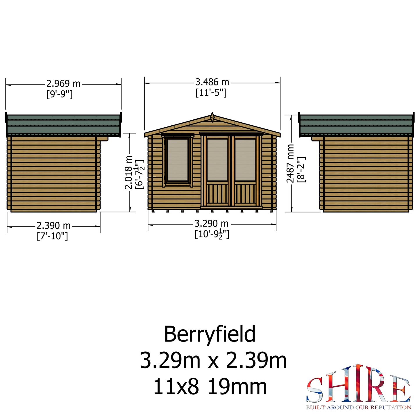 Shire Berryfield 11x8